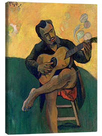 Leinwandbild  Der Gitarrenspieler - Paul Gauguin