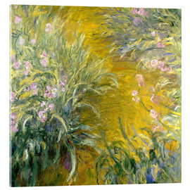 Acrylglasbild  Iris - Claude Monet
