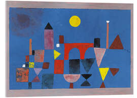 Acrylglasbild  Rote Brücke - Paul Klee