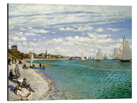 Alubild  Regatta in Sainte-Adresse - Claude Monet