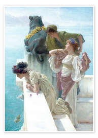 Poster  Hohe Warte - Lawrence Alma-Tadema