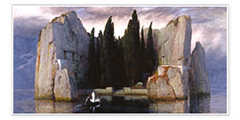 Wandbild  Die Toteninsel - Arnold Böcklin