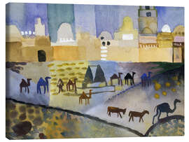 Leinwandbild  Kairouan I - August Macke