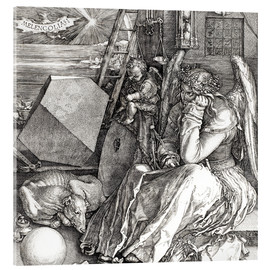Acrylglasbild  Melancholie - Albrecht Dürer