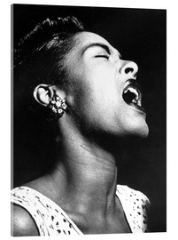Acrylglasbild  Billie Holiday