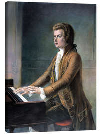 Leinwandbild  Wolfgang Amadeus Mozart