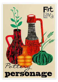 Poster Pottery Personage