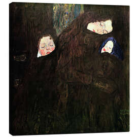 Leinwandbild  Mutter mit Kindern - Gustav Klimt