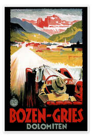 Poster  Italien - Bozen-Gries Dolomiten - Travel Collection