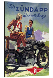 Alubild  Mit Zündapp über alle Berge - Advertising Collection