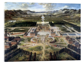 Acrylglasbild  Schloss und Gärten von Versailles - Pierre Patel