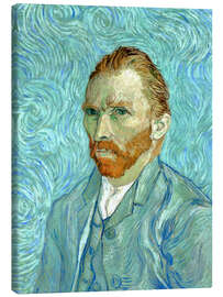 Leinwandbild  Selbstporträt Vincent van Gogh - Vincent van Gogh