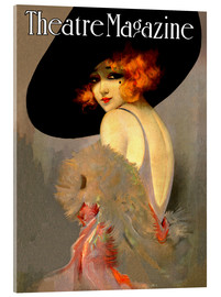 Acrylglasbild  Theater Magazine Vintage Mode - Vintage Advertising Collection