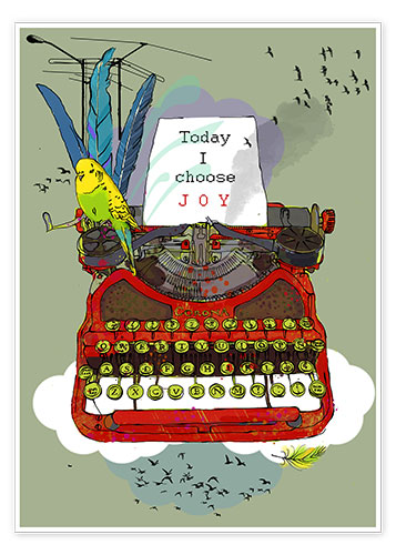 Poster I choose Joy