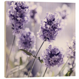 Holzbild  Lavendel - Atteloi