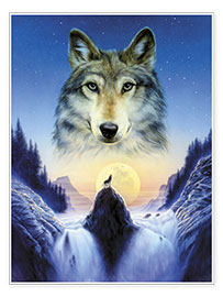 Poster Der einsame Wolf