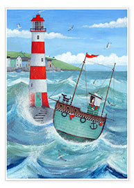 Wandbild  Leuchtturm - Peter Adderley