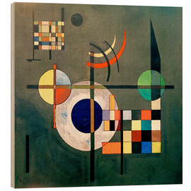 Holzbild  Gegengewichte - Wassily Kandinsky