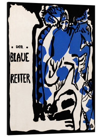 Alubild  Umschlag des Almanachs Der blaue Reiter, ca. 1912 - Wassily Kandinsky