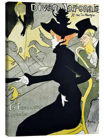 Leinwandbild  Divan Japonais - Henri de Toulouse-Lautrec