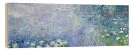 Holzbild  Seerosenbild 2 - Claude Monet