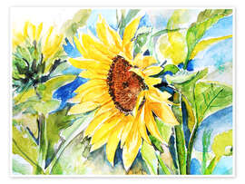 Poster Sonnenblumen 5