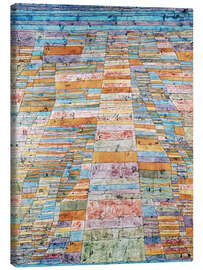 Leinwandbild  Hauptweg und Nebenwege - Paul Klee