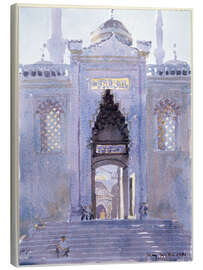 Leinwandbild  Tor zur Blauen Moschee - Lucy Willis