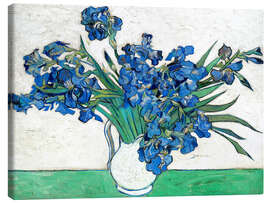 Leinwandbild  Schwertlilien - Vincent van Gogh