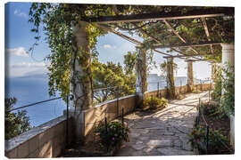Leinwandbild  Garten der Villa San Michele (Capri, Italien) - Christian Müringer