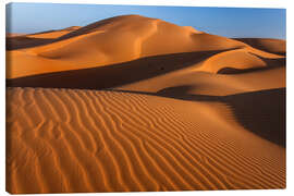 Leinwandbild  Rub al Khali Wüste, Empty Quarter - Abu Dhabi - Achim Thomae