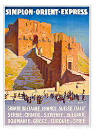 Poster Simplon Orient Express