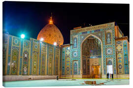 Leinwandbild  Shah Cheragh, ein Grabdenkmal und Moschee in Shiraz, Iran