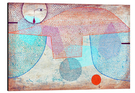 Alubild  Sonnenuntergang - Paul Klee