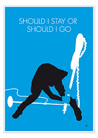 Poster The Clash - Should I Stay Or Should I Go