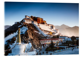 Acrylglasbild  Berühmte Potala Palast in Lhasa, Tibet - Matteo Colombo