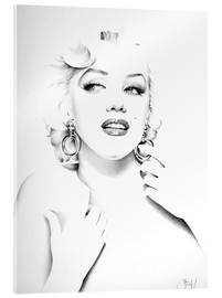 Acrylglasbild  Marilyn Monroe IV - Ileana Hunter