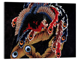Acrylglasbild  Happonirami Phoenix - Katsushika Hokusai
