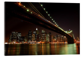 Acrylglasbild  Manhattan Skyline, New York, Vereinigte Staaten von Amerika - Roberto Sysa Moiola