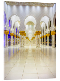 Acrylglasbild  Sheikh Zayed Grand Mosque