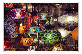 Poster Orientalische Lampen