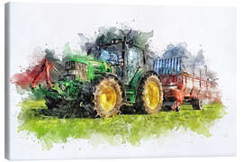 Leinwandbild  Traktor - Peter Roder