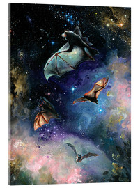 Acrylglasbild  Der Schrei der Fledermaus - Eva Gamayun