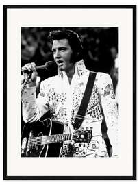 Gerahmter Kunstdruck  Elvis Presley